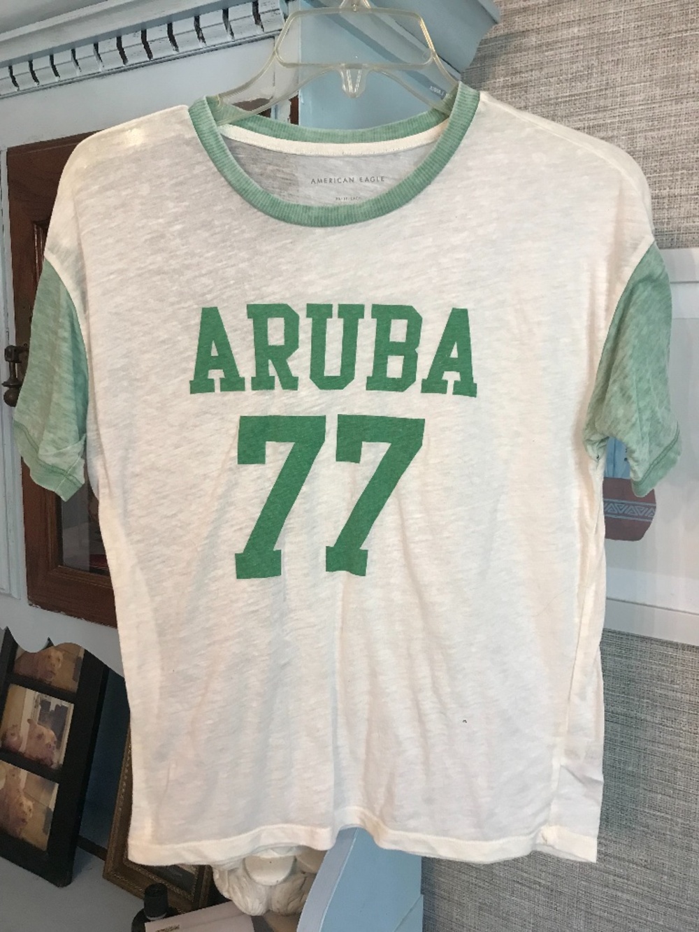 American Eagle burn-out t-shirt size xs